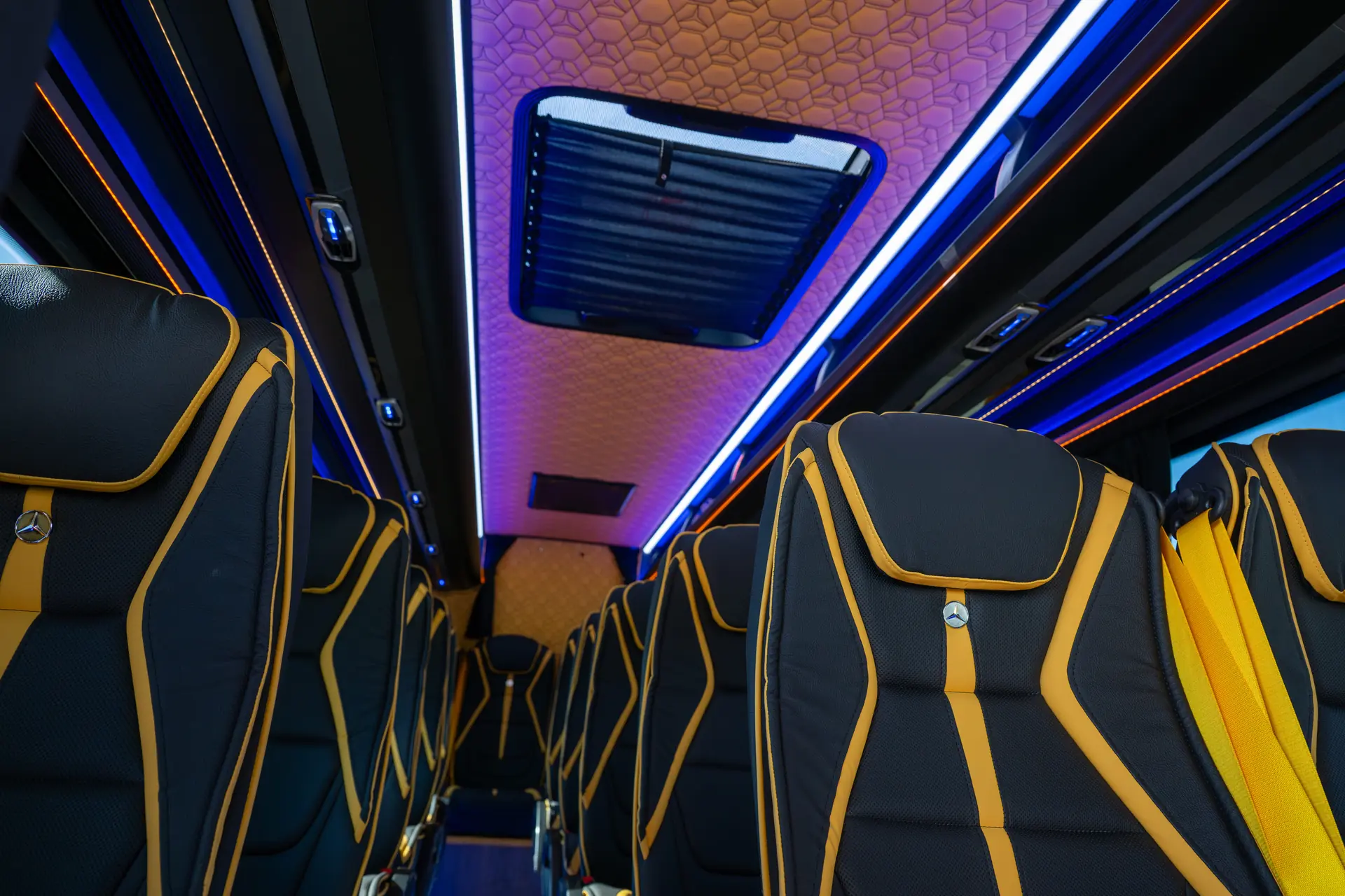 Iluminare ambientală autocar